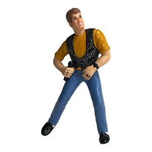 Vintage New Kids On The Block Action Figure Joe Big Step 1990 Boy Band Pop Music